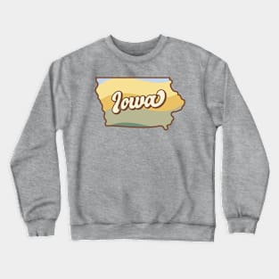 Iowa Retro Crewneck Sweatshirt